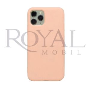 Silikonska futrola SOFT NEW za iPhone XS max puder roze