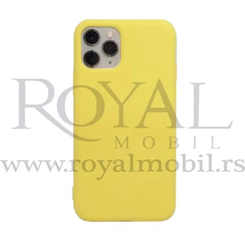 Silikonska futrola SOFT X-Cell za Samsung G985 Galaxy S11/S20 Plus zuta