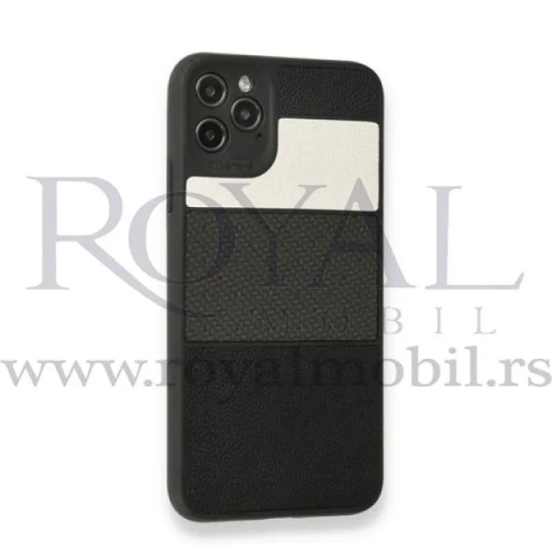 Futrola BENETON za iPhone 11 Pro Max (6.5) crno/bela 