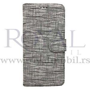 Futrola TEXTILE FLIP za Samsung A207 Galaxy A20s siva