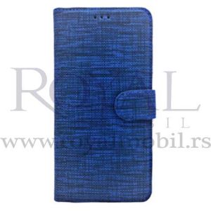 Futrola TEXTILE FLIP za iPhone 11 Pro Max (6.5) plava --S93