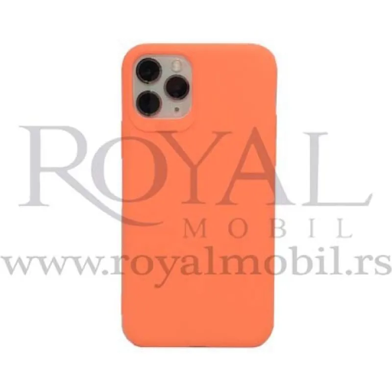 Silikonska futrola ultra tanka SOFT za Xiaomi Redmi Note 8 narandzasta