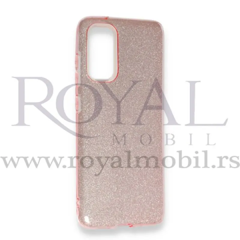 Silikonska Futrola PVC SHINE za Samsung A705 Galaxy A70 2018 roze 