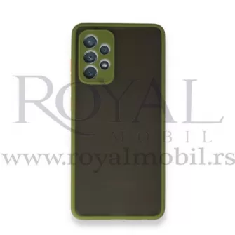 Futrola PVC MATTE za Huawei Mate 30 Lite sivo/zelena