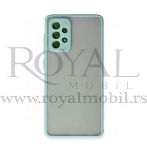 Futrola PVC MATTE za Iphone 11 Pro Max (6.5) tirkiz/bela --C164