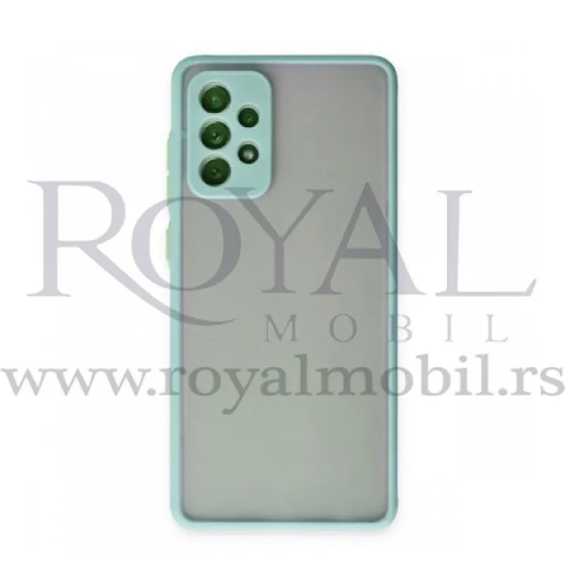 Futrola PVC MATTE za Iphone 11 Pro Max (6.5) tirkiz/bela 
