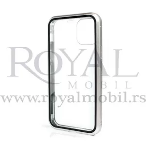 Futrola 360 Glass Full Protect za Iphone XR srebrna