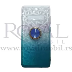 Silikonska futrola OMBRE RING za Samsung A205 Galaxy A20 plava --C137