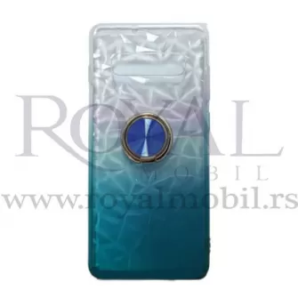 Silikonska futrola OMBRE RING za Samsung A305 Galaxy A30 plava --C138