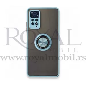 Futrola PVC MATTE sa magnetom za Samsung Galaxy S11/S20 Plus sivo/plava