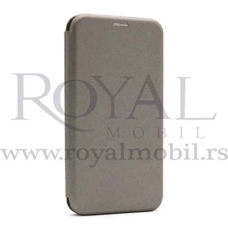 Futrola flip cover GALIO za Xiaomi Redmi Note 8 siva