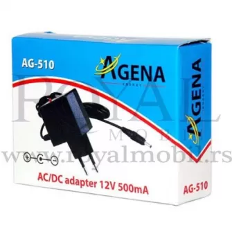 Agena ENERGY AG-510 12V 500mA AC/DC adapter punja?