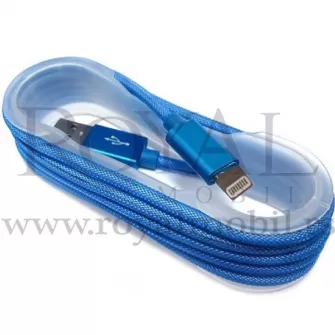 USB kabal MREZA iPhone plavi