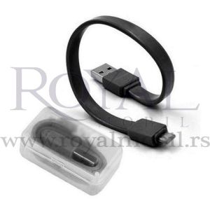 USB kabal CANDY 20cm micro crni