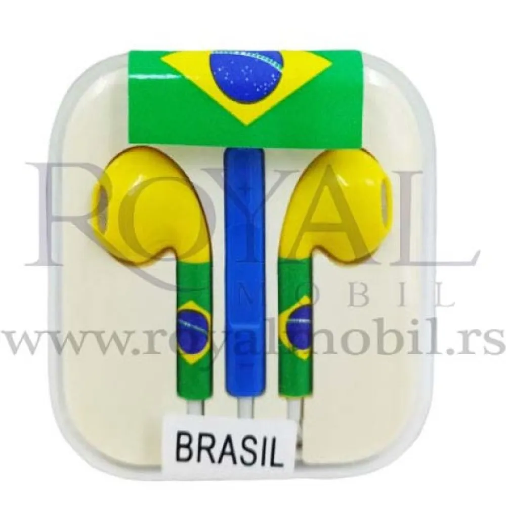 Handsfree Slusalice 3,5mm Brasil --A112 --A111