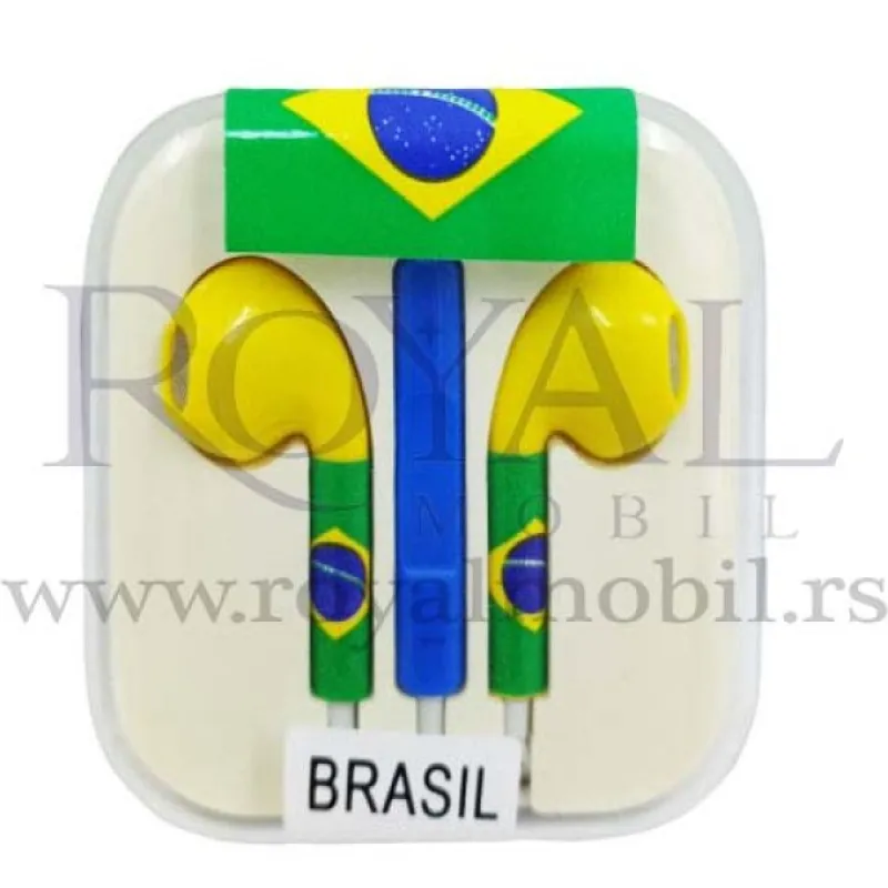 Handsfree Slusalice 3,5mm Brasil --A112 --A111