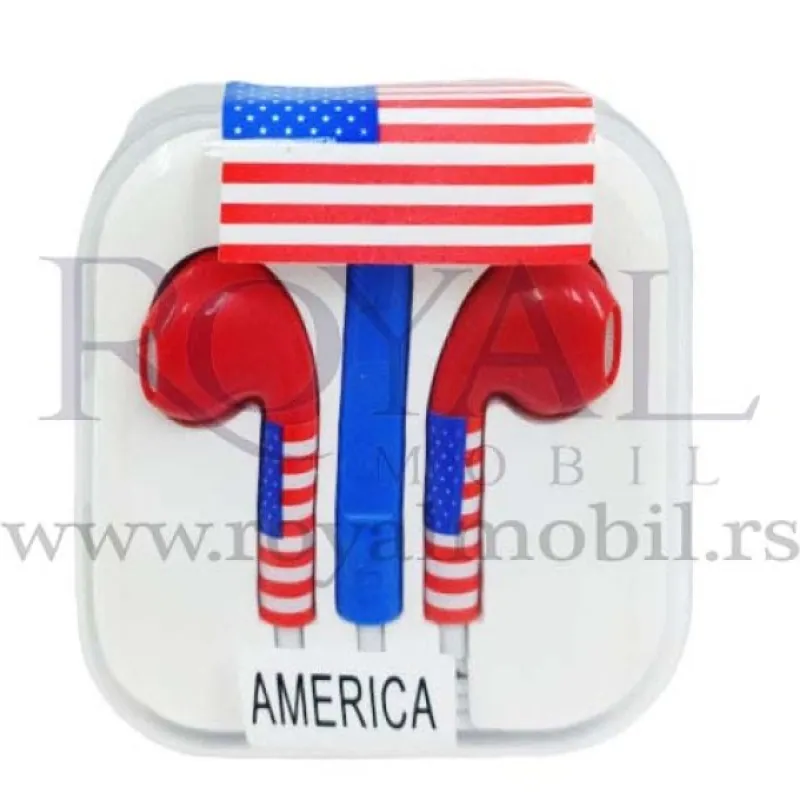 Handsfree Slusalice 3,5mm America --A111
