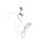 Handsfree univerzalne Slusalice OFIA C5-2258 3.5mm bele sa srebrnim
