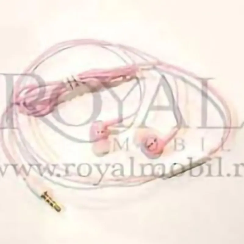 Handsfree Slusalice OFIA univerzalne sa mikrofonom 3.5mm J9 roze --R71