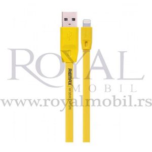 USB data kabal REMAX quick charge&data za Iphone lightning zuti 1m