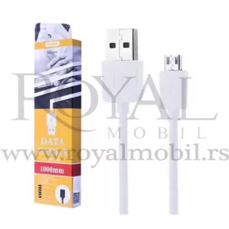 USB data cable REMAX LIGHT 1m micro RC-06m beli --S62 --S173