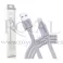 USB Fast data cable REMAX 1000m RC-008i iPhone lightning sivi --S48