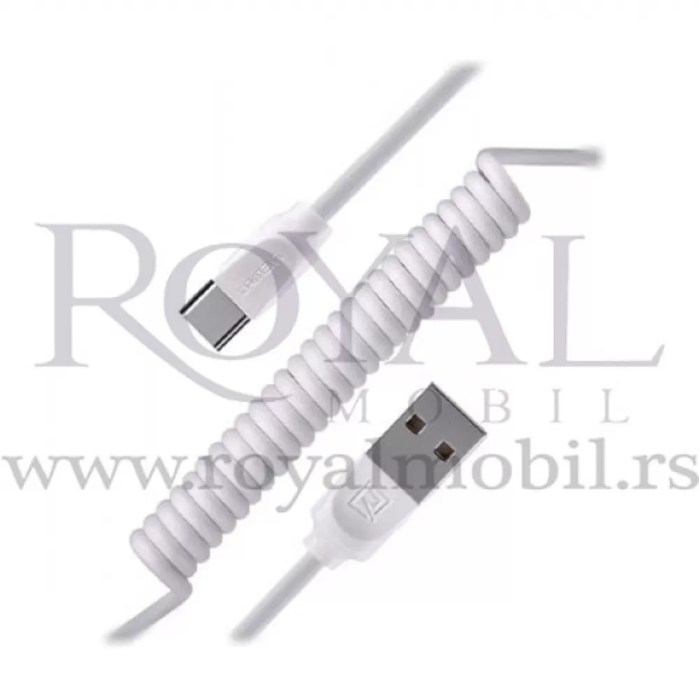 USB data kabal REMAX Pro Data RC-117a Type C (Tip C) beli 1m --R173