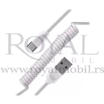 USB data kabal REMAX Pro Data RC-117a Type C (Tip C) beli 1m --R173