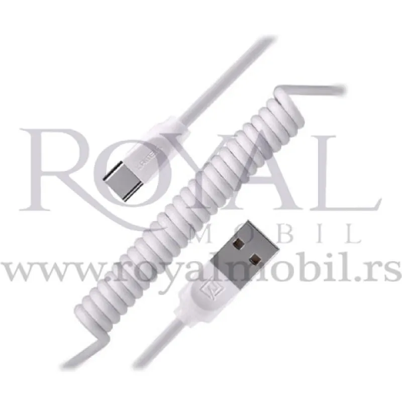 USB data kabal REMAX Pro Data RC-117a Type C (Tip C) beli 1m --R173