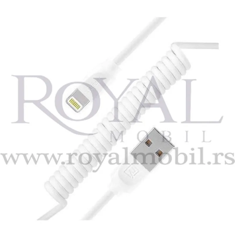 USB data kabal REMAX Pro Data RC-117i za Iphone lightning beli 1m --R175