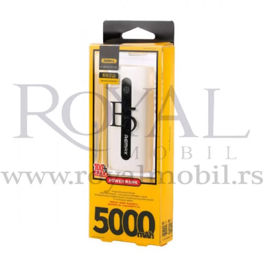 Power Bank REMAX BOX 5000 mah bela