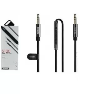 Aux smart audio cable REMAX S120 1.2m crni --S76
