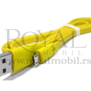USB data kabal REMAX quick charge&data micro zuti 1m --A57 --B202