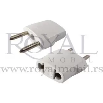 Adapter za punjac F-19 2 rupe beli