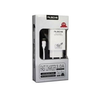 Kucni punjac ALSCHE AL-50 Fast charger 3.0A Micro beli