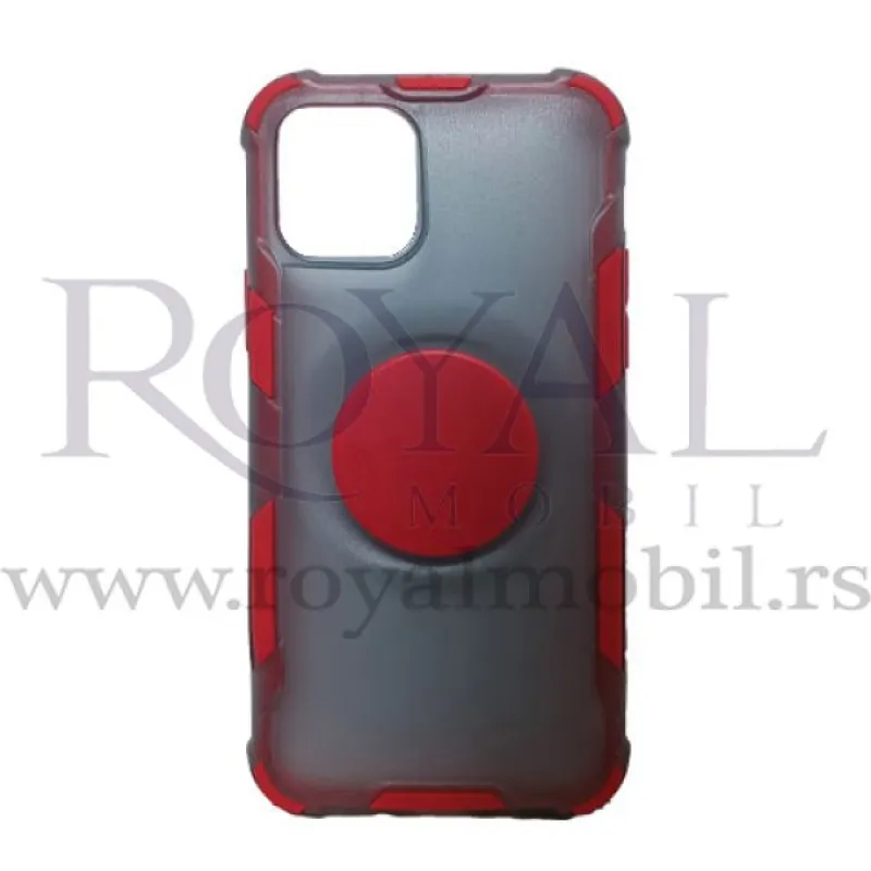 Futrola POP SOCKET MAT za iPhone 11 Pro (5.8) crvena
