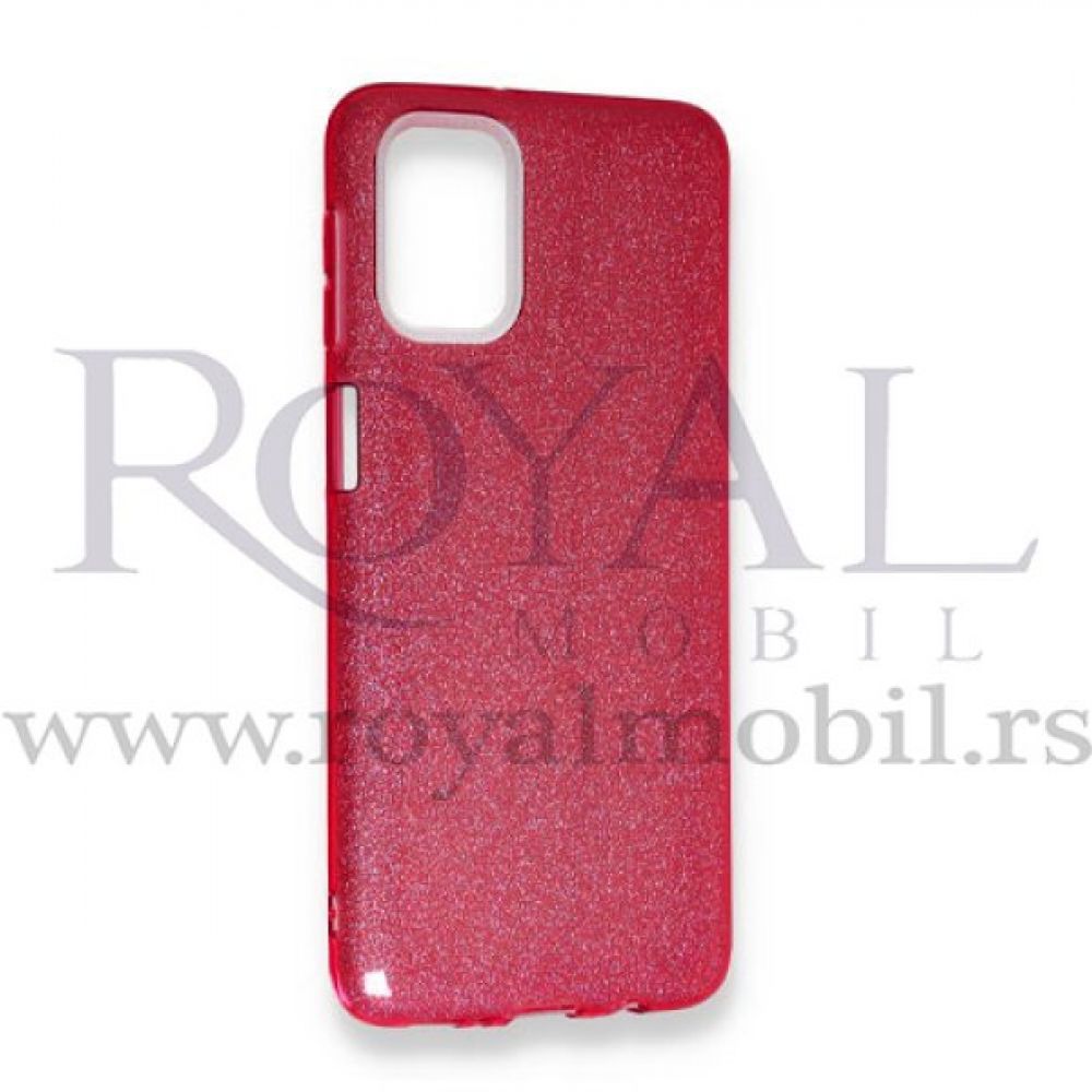 Silikonska Futrola PVC SHINE za Samsung A505/A307 Galaxy A50/A30s bordo