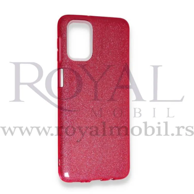 Silikonska Futrola PVC SHINE za Samsung A505/A307 Galaxy A50/A30s bordo