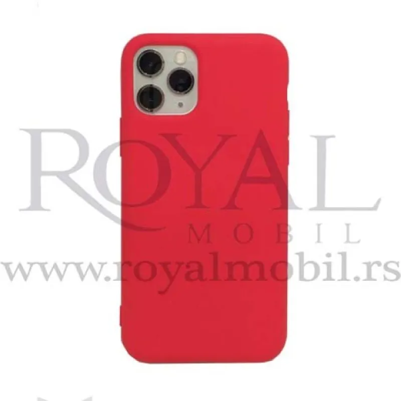 Silikonska futrola SOFT X-Cell za iPhone 11 Pro Max (6.5) crvena