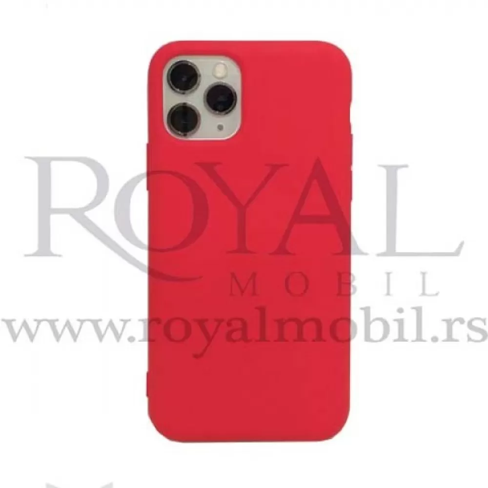 Silikonska futrola SOFT X-Cell za iPhone 12 Pro Max (6.7) crvena