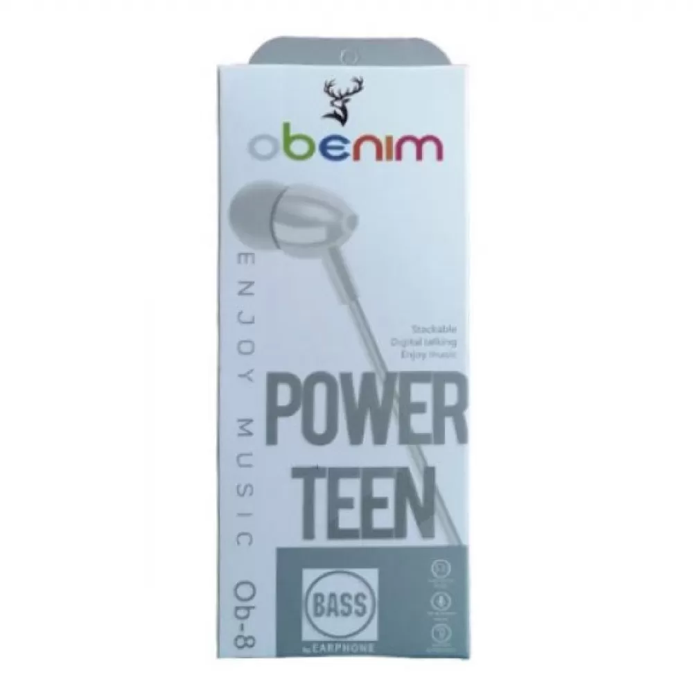 Slusalice OBENIM (OB-8) bele