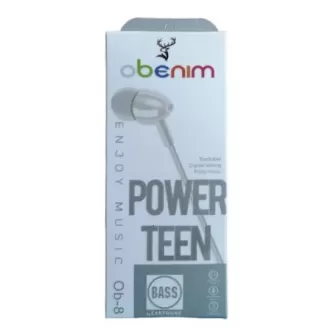 Slusalice OBENIM (OB-8) bele