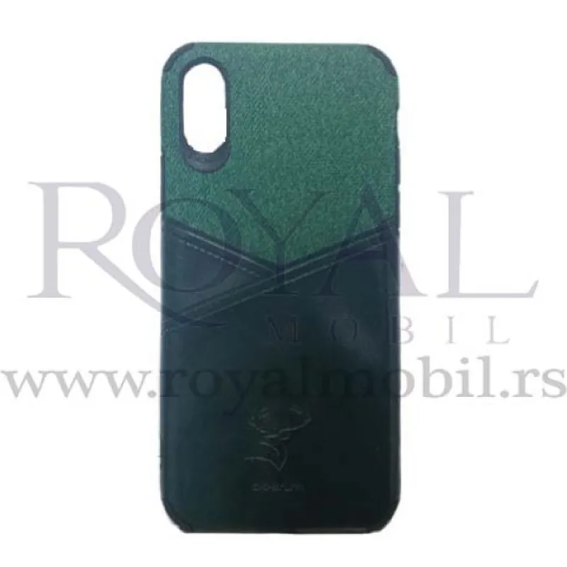 Futrola DEER No2 za iPhone X (10) / iPhone XS zelena