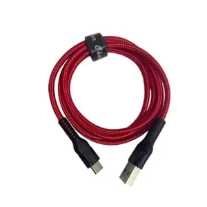 USB kabal OBENIM SAFE-CHARGE SPEED CABLE PERTLA 3.1A Micro crveni