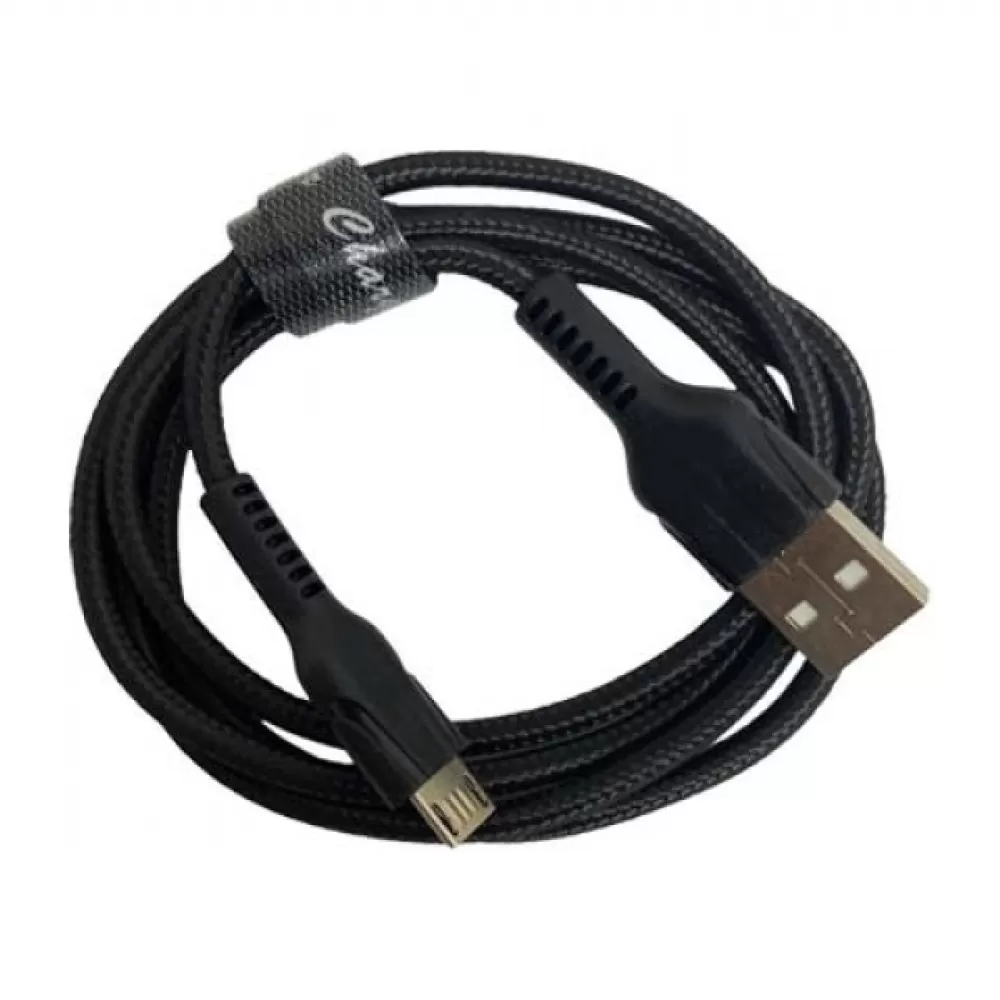 USB kabal OBENIM SAFE-CHARGE SPEED CABLE PERTLA 3.1A Micro crni