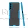 Futrola PVC MATTE sa obodom za Xiaomi Redmi Note 9S plava