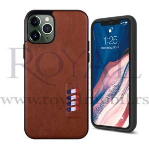 Futrola LEATHER BUSY za Samsung A217 Galaxy A21S braon