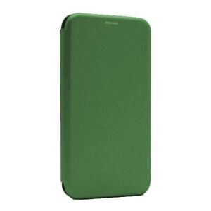 Futrola flip cover GALIO za Samsung A115 Galaxy A11 maslinasto zelena