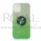 Silikonska futrola OMBRE SHINE RING za Samsung A025 / A037 Galaxy A02S / A03S zelena