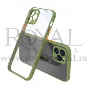 Futrola PVC MOPAL za Samsung A425 Galaxy A42 zelena sa narandzastim